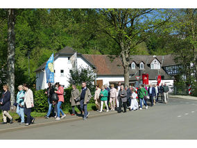 Bittprozession an Christi Himmelfahrt (Foto: Karl-Franz Thiede)